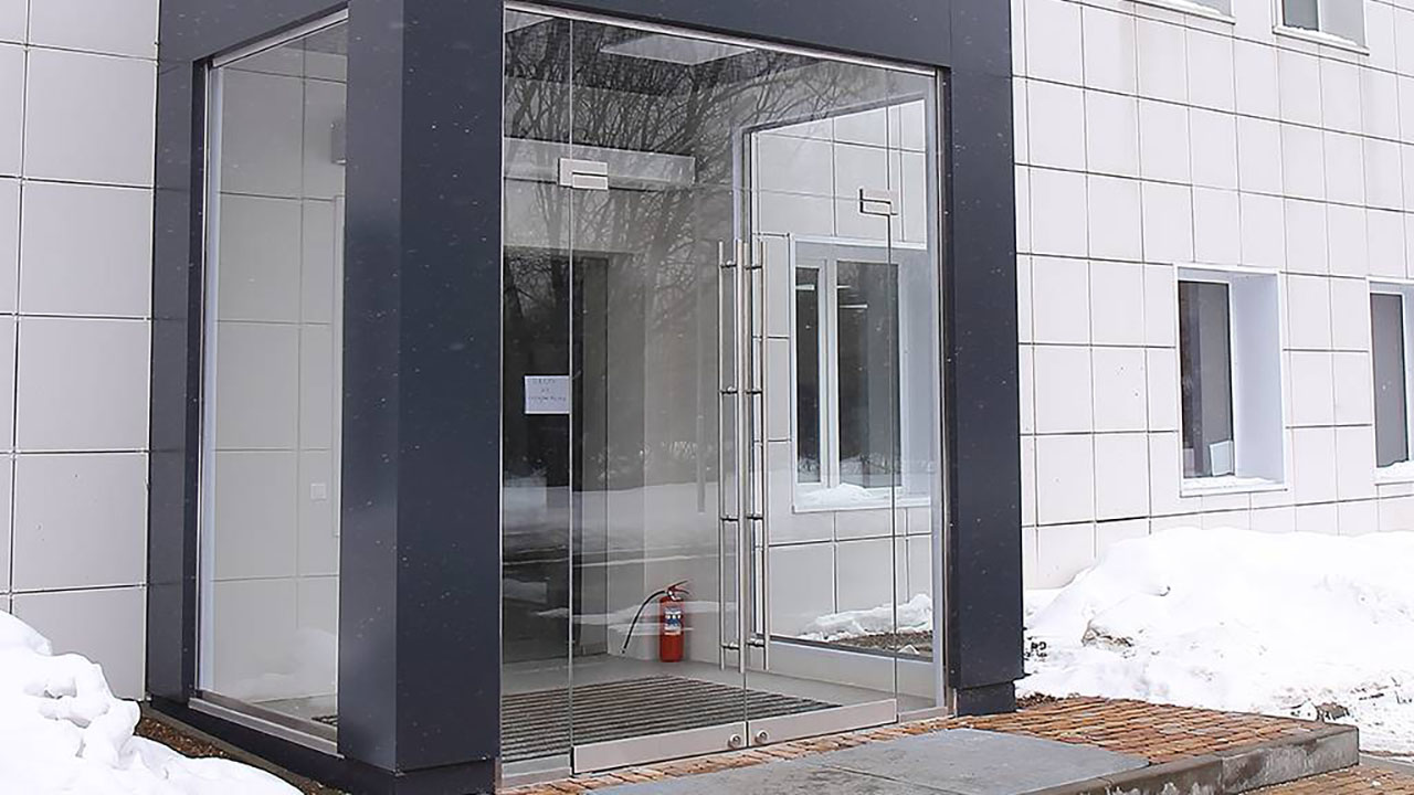 Стеклянные двери - проект 5