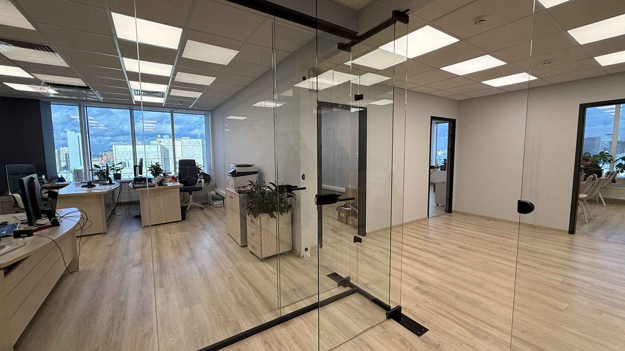 Стеклянные двери - проект 7