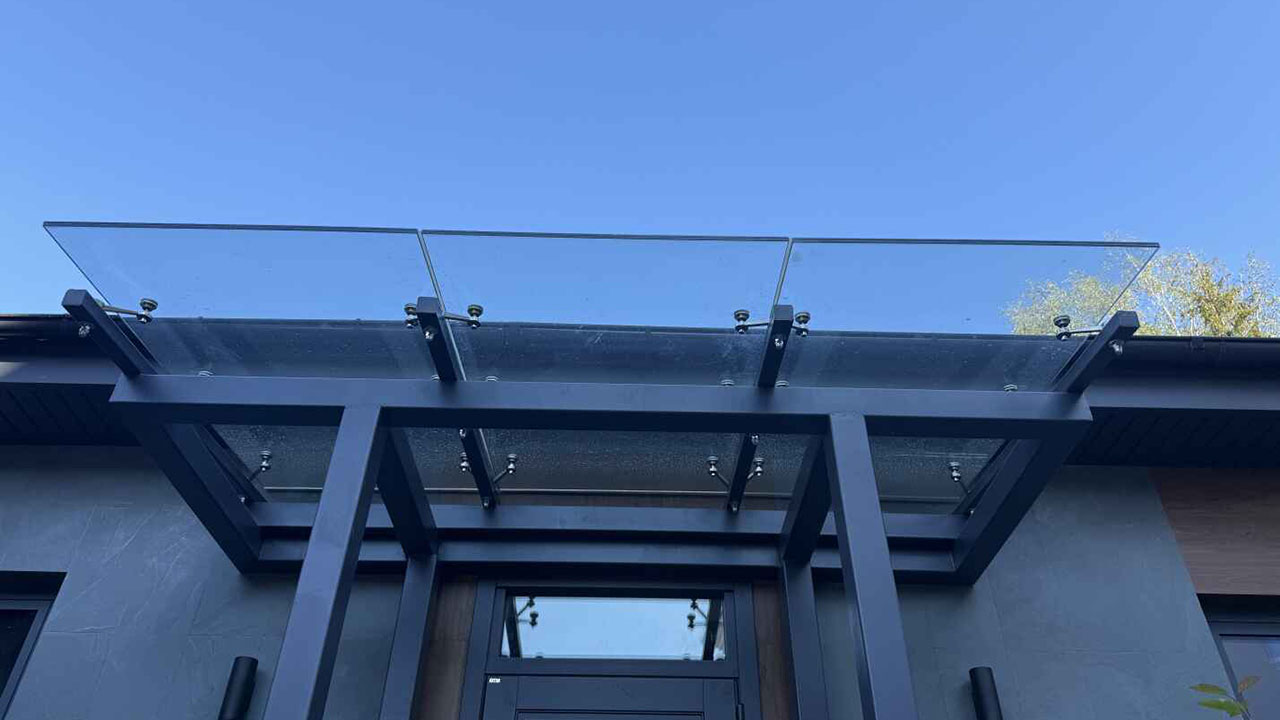 Стеклянные крыши и козырьки - проект 2