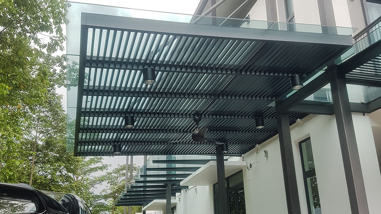 Стеклянные крыши и козырьки - проект 13