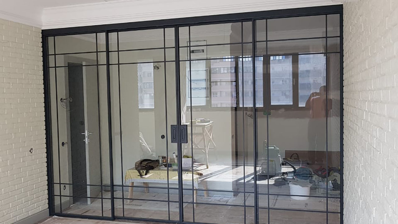 Перегородки в стиле Лофт - проект 1