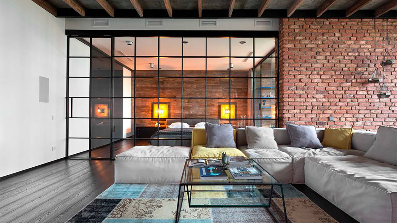 Перегородки в стиле Лофт - проект 4