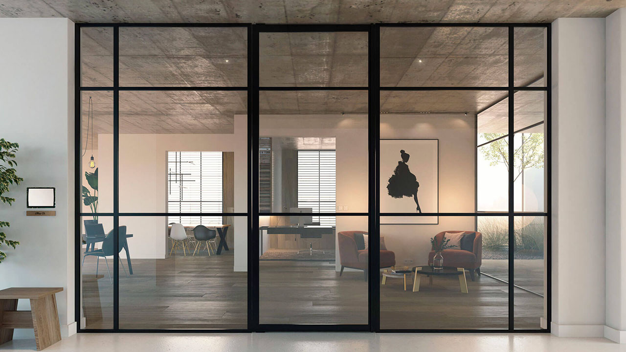 Перегородки в стиле Лофт - проект 8